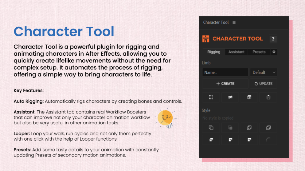 character tool
