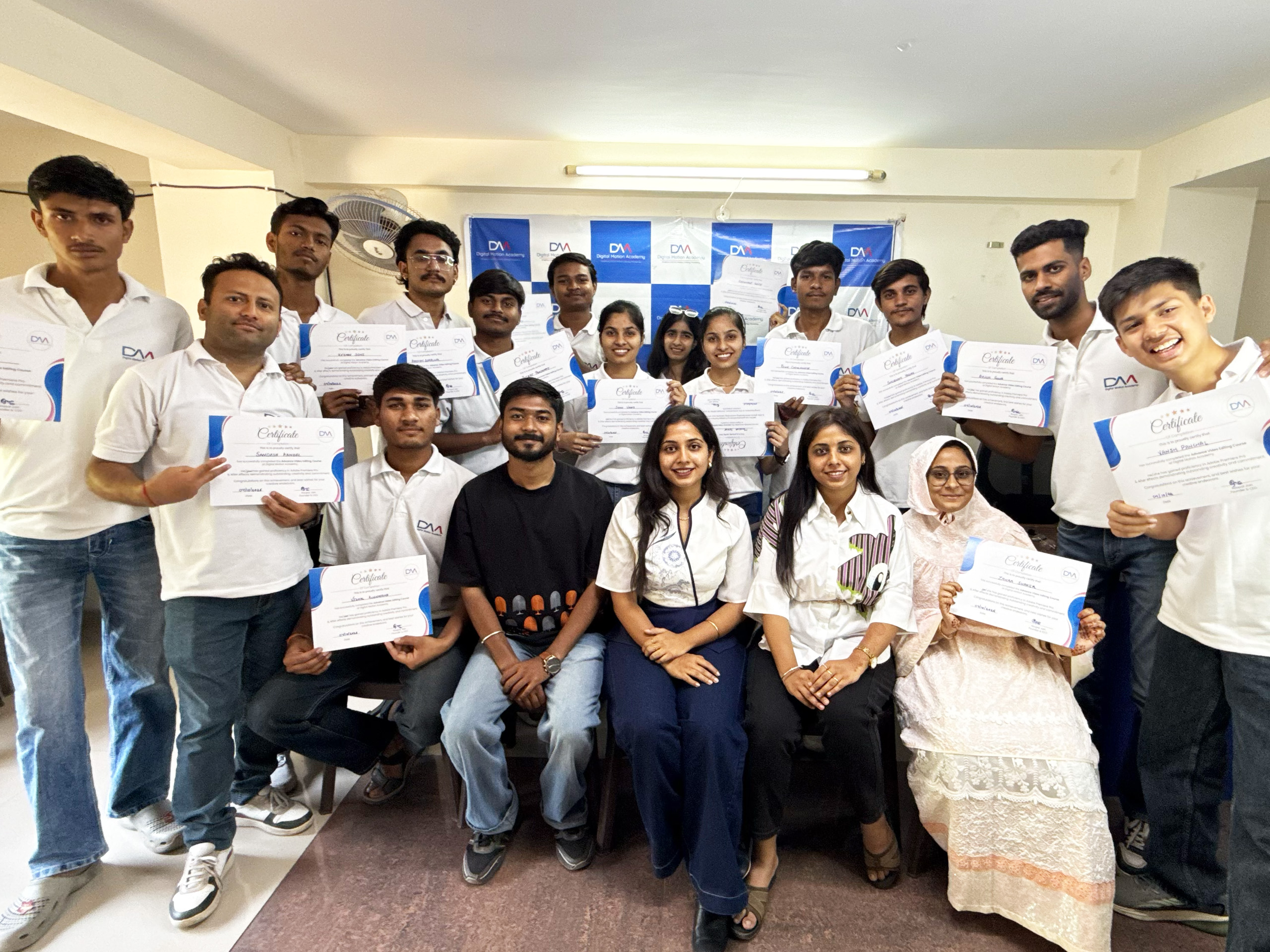 Digital Motion Academy Students
